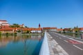 Crossing The Drava River Royalty Free Stock Photo